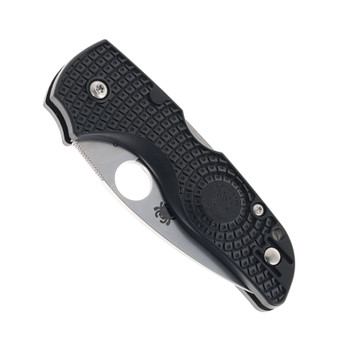 Spyderco Lil Native Lightweight Folding Knife Black FRN Handle BD1N Steel C230PBK