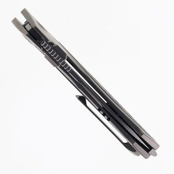 Remette Kingfisher Folding Knife Titanium & Carbon Fiber Handle M390 Drop Point Plain Edge Satin Finish RTKF4 Remette Kingfisher Folding Knife Titanium & Carbon Fiber Handle M390 Drop Point Plain Edge Satin Finish RTKF4