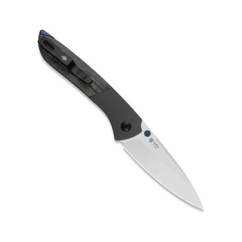Kizer Spitfire Folding Knife Gray/Black Aluminum/Micarta Handle 14C28N Drop Point Plain Edge Satin Finish V3690A1 Kizer Spitfire Folding Knife Gray/Black Aluminum/Micarta Handle 14C28N Drop Point Plain Edge Satin Finish V3690A1