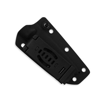 Kizer Begleiter Fixed Blade Knife Black Micarta Handle 3V Drop Point Plain Black Blade 1045MS1