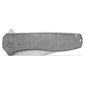 Eikonic Sig Sauer Xiphos Black Micarta Handle Satin Nitro-V Blade Folding Knife XI6SB Eikonic Sig Sauer Xiphos Black Micarta Handle Satin Nitro-V Blade Folding Knife XI6SB