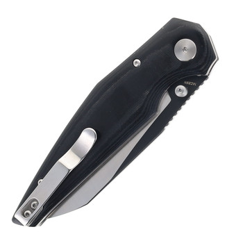 Bestech Snakebird BG58B Button Lock Black Micarta Handle 14C28N Satin/PVD Blade Folding Knife Bestech Snakebird BG58B Button Lock Black Micarta Handle 14C28N Satin/PVD Blade Folding Knife