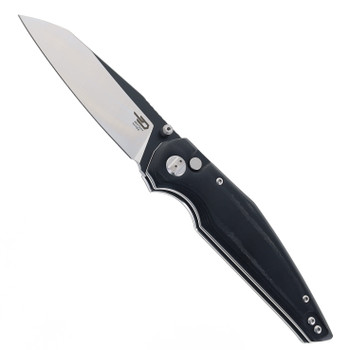 Bestech Snakebird BG58B Button Lock Black Micarta Handle 14C28N Satin/PVD Blade Folding Knife Bestech Snakebird BG58B Button Lock Black Micarta Handle 14C28N Satin/PVD Blade Folding Knife