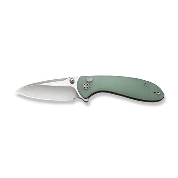 Civivi Faeger Folding Knife Milled Natural G10 Handle 14C28N Plain Edge Satin Finish C24031-3