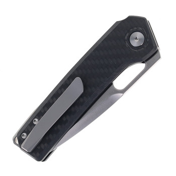 Vanguard Breaker Folding Knife Carbon Fiber Handle S35VN Satin Blade