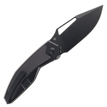 Artisan Cutlery Fragarach 1879G-BBK S90V Black Blade Titanium & Fat Carbon Handle Folding Knife