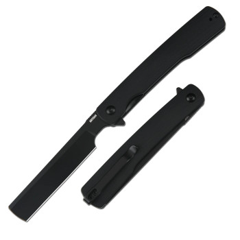 Artisan Cutlery Orthodox V2 AR-RPM9 Black Steel Blade Black G10 Handle Folding Knife 1883P-BBK
