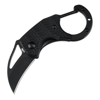 CJRB Anansi AR-RPM9 Steel Black Coated Blade Black G10 Handle Folding Knife J1964-BBK