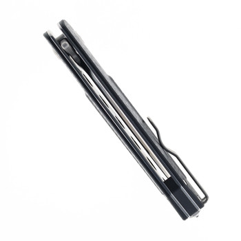 Ironfly Zesty Black G10 Handle With Carbon Fiber Texture VG10 Satin Blade VF-01BK