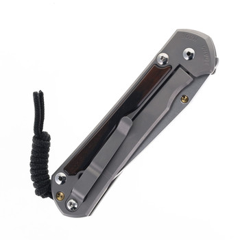 Chris Reeve Large Sebenza 31 Folding Knife Titanium & Macassar MagnaCut Tanto L31-1134 Chris Reeve Large Sebenza 31 Folding Knife Titanium & Macassar MagnaCut Tanto L31-1134