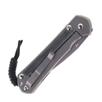 Chris Reeve Large Sebenza 31 Folding Knife Glass Blasted Titanium & Black Canvas MagnaCut Drop Point L31-1652 Chris Reeve Large Sebenza 31 Folding Knife Glass Blasted Titanium & Black Canvas MagnaCut Drop Point L31-1652