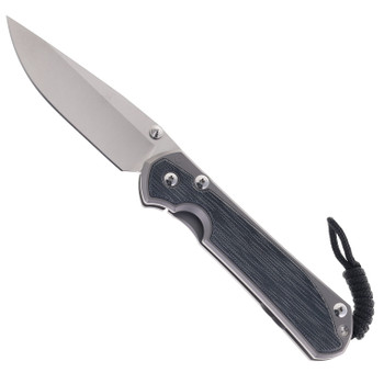 Chris Reeve Large Sebenza 31 Folding Knife Glass Blasted Titanium & Black Canvas MagnaCut Drop Point L31-1652 Chris Reeve Large Sebenza 31 Folding Knife Glass Blasted Titanium & Black Canvas MagnaCut Drop Point L31-1652