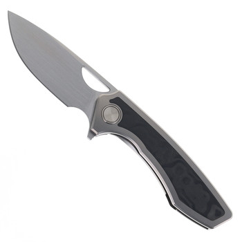 Gecko Customz Knifeworks Sikorae V2 Folding Knife Flipper Black
