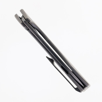 Gecko Customz Knifeworks Sikorae V2 Folding Knife Full Titanium Thumb Hole Magnacut Blade