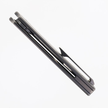 Gecko Customz Knifeworks Sikorae V2 Folding Knife Full Titanium Thumb Hole Magnacut Blade