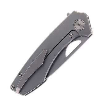 Gecko Customz Knifeworks Sikorae V2 Folding Knife Full Titanium Flipper Magnacut Blade