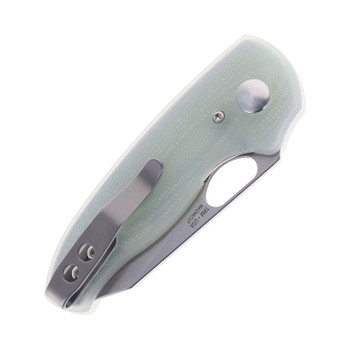 Three Rivers Manufacturing TRM Holier Nerd Folding Knife Jade 3D G10 Magnacut Blade