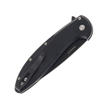 Pro-Tech Cambria 2 Folding Knife Black/Blue Aluminum Carbon Fiber Handle Magnacut Plain Black Blade CF2103-LTD TC BLUE