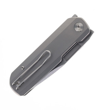 Vero Engineering Knives Avid 1 Hand Satin S45VN Blade Titanium Handle Liner Lock Folding Knife Vero Engineering Knives Avid 1 Hand Satin S45VN Blade Titanium Handle Liner Lock Folding Knife