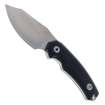 Kunwu Stiffy D Fixed Blade Knife Black Micarta Handle Satin Vanadis4 Steel F706BK-2 Kunwu Stiffy D Fixed Blade Knife Black Micarta Handle Satin Vanadis4 Steel F706BK-2