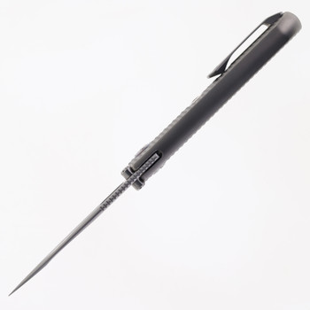 Kunwu Excalibur Folding Knife Textured Titanium Handle Vanax Satin Blade K709T-2 Kunwu Excalibur Folding Knife Textured Titanium Handle Vanax Satin Blade K709T-2