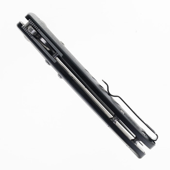 Critcal Strike Zulu Folding Knife Black G10 Handle VG-10 Plain Edge Satin Finish TL505-BKSA