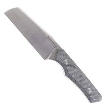 Vero Engineering Axon Fixed Blade M390 Hand Satin Blade Black