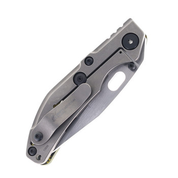 North Mountain Blades Folding Knife Green/Yellow Ceramic Carbon Fiber Handle Japanese SLD Bowie Plain Edge 2521-YLCF North Mountain Blades Folding Knife Green/Yellow Ceramic Carbon Fiber Handle Japanese SLD Bowie Plain Edge 2521-YLCF