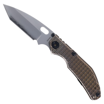 North Mountain Blades BBNM Dwyer Folding Knife Bronze Titanium