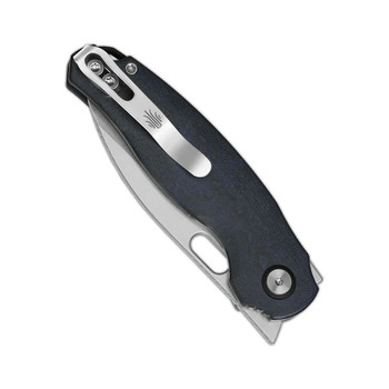 Kizer Seagull Folding Knife Blue Canyon Richlite Handle 14C28N Drop Point Plain Edge Stonewash Finish V3770A2 Kizer Seagull Folding Knife Blue Canyon Richlite Handle 14C28N Drop Point Plain Edge Stonewash Finish V3770A2