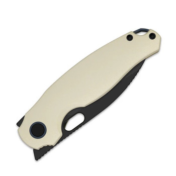 Kizer Seagull Folding Knife Brown Aluminum Handle 14C28N Drop Point Plain Edge Black Stonewash Finish V3770A3 Kizer Seagull Folding Knife Brown Aluminum Handle 14C28N Drop Point Plain Edge Black Stonewash Finish V3770A3