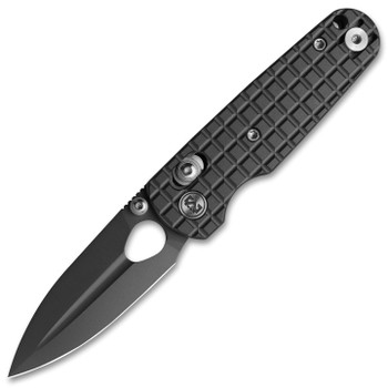 Miguron Fyoka Folding Knife Grey PVD Aluminum Handle D2 Plain Dark Grey PVD Blade MGR821ADG