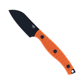 Bestech Heidiblacksmith 3 Fixed Blade Knife Black G10 Handle 14C28N Plain Edge Satin Finish BFK07B