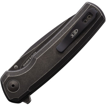 Zero Tolerance Folding Knife Blackwash Titanium Handle S45VN Blackwash Finish ZT0044BW