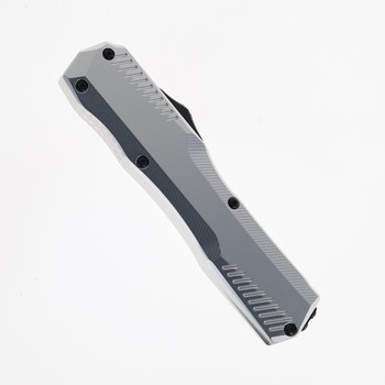 Kershaw Livewire OTF Automatic Knife Raw Aluminum Handle PVD Magnacut Blade 9000RAWBLK