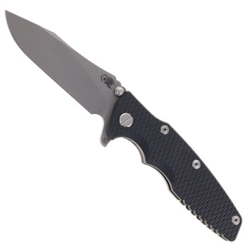 Hinderer Eklipse Skinny Slicer 3.5" Folding Knife Working Finish Magnacut Blade Black G10 Handle Battle Bronze Titanium Handle Battle Bronze Titanium