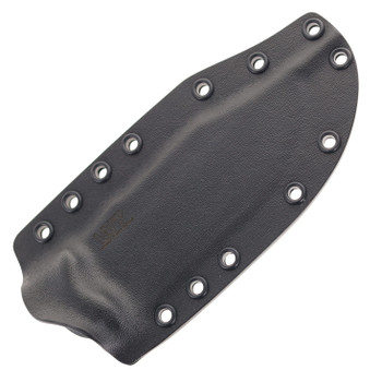 Work Tuff Gear Asset Gen 2 Fixed Blade Knife Black G10 Gator Grip Handle K329 Plain Satin Blade