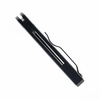 Pro Tech Godson Automatic Knife Black Aluminum Handle Satin 20CV Blade MOP Button 721-MOP