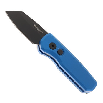 ProTech Runt 5 Automatic Knife Blue Aluminum Handle 20CV Reverse