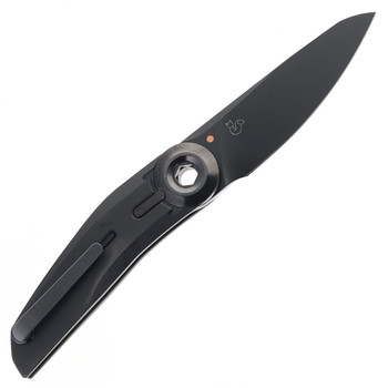Reate VK-Tron Folding Knife Black DLC  Titanium Handle Black DLC  M390 Blade Reate VK-Tron Folding Knife Black DLC  Titanium Handle Black DLC  M390 Blade