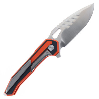 PMP Paragon Folding Knife Orange/Black G10 Handle Stonewashed D2 Blade PMP Paragon Folding Knife Orange/Black G10 Handle Stonewashed D2 Blade