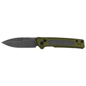 Kershaw Launch 22 Auto Knife OD Green Aluminum/Gray Micarta Handle