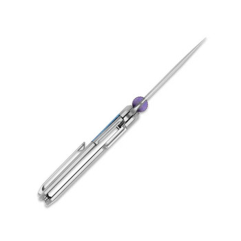 Kizer Quoll Folding Knife Titanium/Blue Crystallized Titanium Handle S45VN Drop Point Plain Edge Ki3733A2 Kizer Quoll Folding Knife Titanium/Blue Crystallized Titanium Handle S45VN Drop Point Plain Edge Ki3733A2