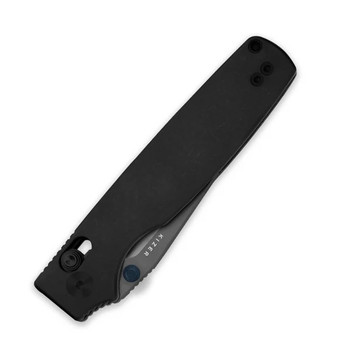 Kizer Original 2 Folding Knife Black Titanium Handle S45VN Tanto Plain Edge Ki3605.2TA1 Kizer Original 2 Folding Knife Black Titanium Handle S45VN Tanto Plain Edge Ki3605.2TA1