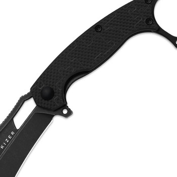 Kizer Dodo Folding Knife Black G10 Handle Nitro-V Modify Karambit Plain Black Blade V2702A3 Kizer Dodo Folding Knife Black G10 Handle Nitro-V Modify Karambit Plain Black Blade V2702A3