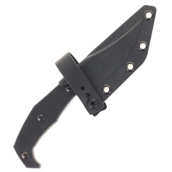 Bastinelli Mood Fixed Blade Knife Black G10 Handle Magnacut Plain Edge Stonewash Finish BC-45BSW