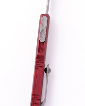 Microtech Ultratech Gen IV Automatic Knife Merlot Aluminum Handle M390 Plain Edge 11224-10APMR