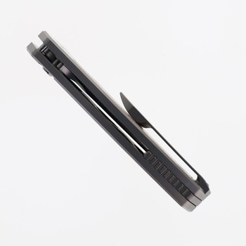 SixLeaf Folding Knife Titanium/Yellow G10 Handle 14C28N Plain Edge SL-78-G10-Yellow