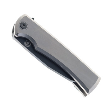 Chaves Knives Sangre Integral Street Folding Knife Bright Stonewashed Titanium Black PVD M390 Blade Chaves Knives Sangre Integral Street Folding Knife Bright Stonewashed Titanium Black PVD M390 Blade