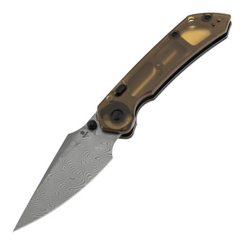 Tenable Fenrir Top Liner Lock Folding Knife PEI Handle Damascus Blade B1034H6 Tenable Fenrir Top Liner Lock Folding Knife PEI Handle Damascus Blade B1034H6